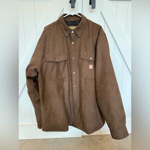 Authentic Dixon Casper brown suede jacket. Like new.